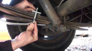 How to install Leaf Helper Springs [upl. by Sawyer]