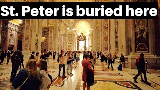 Rome Italy  This is Why You Must Tour St Peters Basilica At Night Vatican city [upl. by Haletky]