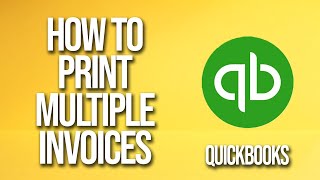 How To Print Multiple Invoices QuickBooks Tutorial [upl. by Gignac]