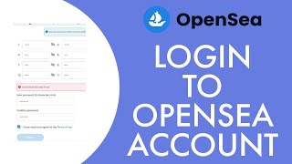 OpenSea Login How to Login OpenSea on PC Quick amp Easy [upl. by Bodrogi486]