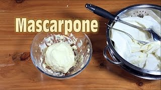 How to make Mascarpone [upl. by Elorak]