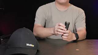 Wurkkos TS26S Rechargeable Flashlight 3100Lumens Include 5000mAh 21700 Battery [upl. by Utas]