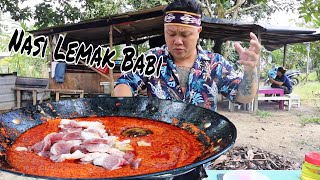 Nasi Lemak Sambal BabiMeletop Punya ResepiPermintaan Daripada Peminat [upl. by Freedman]