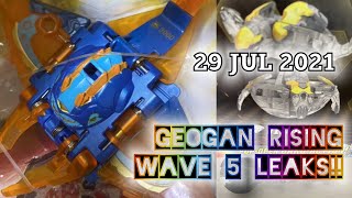 GEOGAN RISING Wave 5 GEOGAN amp Wave 4 ULTRA LEAKS 29 JUL 2021 Diamond Stingzer  BAKUGAN COLLECTOR [upl. by Ayikan]