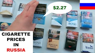 Cigarette Prices in Russia Is it really that cheap [upl. by Debo759]