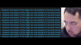 HARPOON AND ASPECT OF THE EAGLE BASELINE Survival Hunter War Within changes [upl. by Odlaw696]