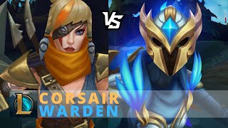 Warden Quinn Vs Corsair Quinn  League Of Legends [upl. by Caddric763]