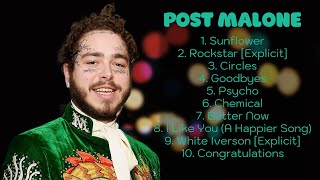 🌿 Post Malone 🌿  2024 Songs Playlist  Best Collection Full Album 🌿 [upl. by Ahsitaf]