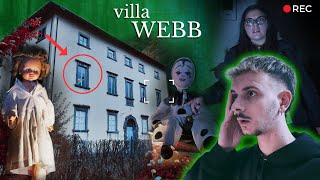 UN SOSPIRO CI SPAVENTA A VILLA WEBB  IL FANTASMA SPOSTA LA VIDEOCAMERA FISSA [upl. by Atnoek369]