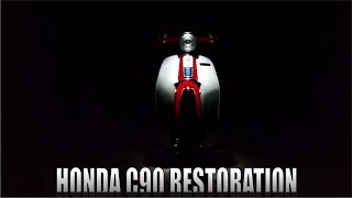 The Grand Finale Part 6  Honda C90 FULL RESTORATION [upl. by Judith]