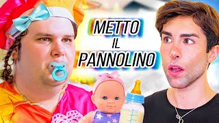 HO 36 ANNI MA VIVO COME UN NEONATO 24H CON UN ADULT BABY  GIANMARCO ZAGATO [upl. by Akerboom457]