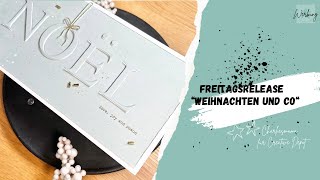 Freitagsrelease bei Creative Depot „Weihnachten und Co“  Karteninspiration [upl. by Rozek336]