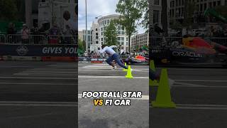 Who will WIN in this 40 yard dash 🤯 RG3 vs RB7 🏁 RedBullRacing F1 [upl. by Nomal]