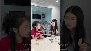 When my kids being nice to each other…😅 funnyvideo comedy relatable siblings [upl. by Ennaillek972]