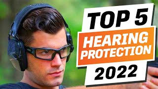 Top 5 BEST Ear Protectors For Shooting 2022 [upl. by Petr]