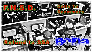 Refund Scam Turns SSA Scam  FNSD 20241 [upl. by Dnaltiac]