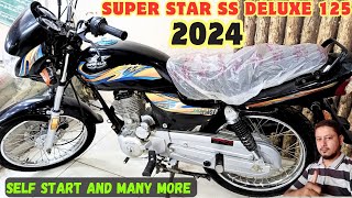 Super star SS deluxe 125cc 2024  features  price update [upl. by Vinn872]