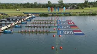 Mens Eight Rowing Heats Highlights  London 2012 Olympics [upl. by Ennairoc925]