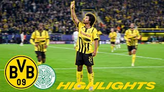 71 Adeyemi scores three Guirassy twice  BVB  Celtic  Highlights [upl. by Krusche]