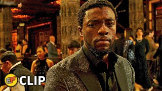 Casino Fight Scene  Black Panther 2018 Movie Clip HD 4K [upl. by Ellemaj]