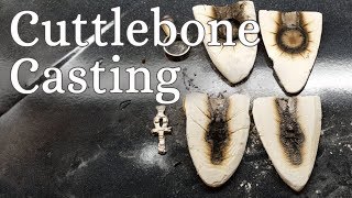 Cuttlebone Metal Casting Tutorial  making a silver ring amp ankh with cuttlebone [upl. by Babara]