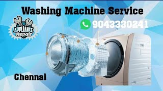 washing machine Service Chennai customercare Support t Nagar Velachery Tambaram nagercoil [upl. by Nanaek]