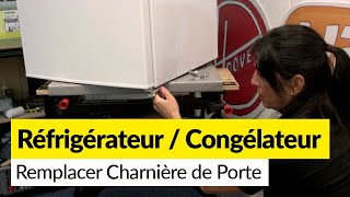 Comment Remplacer une Charnière de Porte de Réfrigérateur [upl. by Labotsirhc]