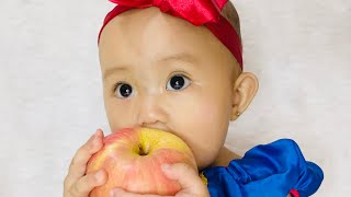 Snow White Themed Photoshoot  8 Months Old Baby Alli 🥳 [upl. by Terti]