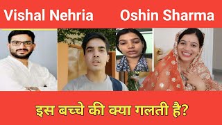 oshin sharma । vishal nehriya bjp mla । Arnav nehria [upl. by Anayt]