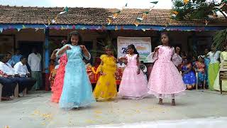 Chanda Mama Baro Poly Mama Baro Kannada Song Dance Performance [upl. by Cliffes]