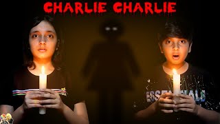 CHARLIE CHARLIE  Funny Horror Story  Horror Comedy Family Challenge  Aayu and Pihu Show [upl. by Case28]