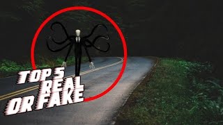 5 Slenderman Caught on Camera in real life [upl. by Notlok]