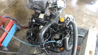 yanmar 4tnv84 turbo diesel engine [upl. by Stichter]