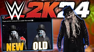 WWE 2k24 DLC SAD NEWS😭 Bo Dallas is FINALLY Uncle Howdy  Bray Wyatt OCTOBER add on UPDATE [upl. by Llien]