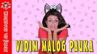 💖 Vidim malog pauka 💖 Pevaj Sa Sandrom  Dečije pesme  Dečije priče [upl. by Etteuqaj]