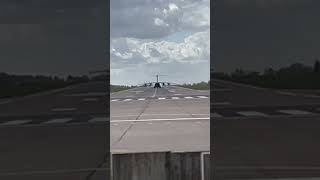 A400M takeoff 👌✈️ awesome aviation brizenorton planespotting [upl. by Attwood]