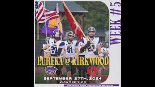 EHS vs Kirkwood Wk5 2024 Recap [upl. by Nnaerb]