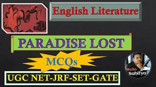 Paradise Lost  MCQs  UGC NET JRF SET  English Literature MCQs  IMP MCQs for UGC NET SET JRF GATE [upl. by Novihs]