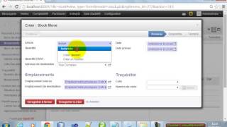 OpenERP7  Gestion des Entrepôts Démonstration version long [upl. by Sida]