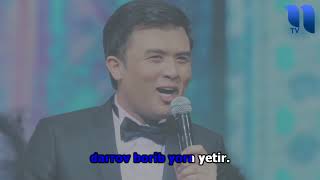 Alisher Fayz  Kabutarim 1100 kilometr UZBEK KARAOKE [upl. by Dippold]