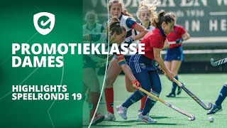 Promotieklasse Dames  Doelpunten speelronde 19 [upl. by Selena]