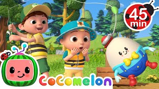 Humpty Dumpty Family Camping Nature Song  MORE CoComelon Nursery Rhymes amp Songs [upl. by Culley]