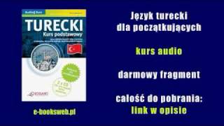 Język turecki dla początkujących  kurs audio [upl. by Ydur905]