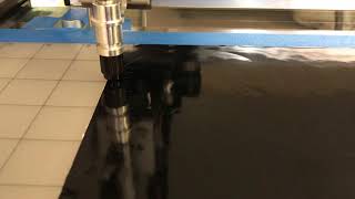 Axidraw V3A3 cutting vinyl 2 [upl. by Eliathas]