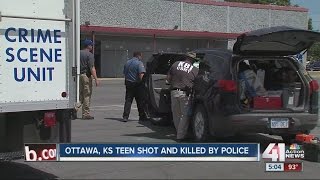 Officerinvolved shooting leaves teen dead in Ottawa Kan [upl. by Seyler]