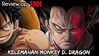 REVIEW OP 1101  KUMA TAKUT DGN DRAGON   KELEMAHAN TERBESAR DRAGON   REVIEW ONE PIECE 1101 [upl. by Hnao]