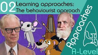 The behaviourist approach  Approaches ALevel Psychology [upl. by Arorua]