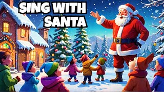 🎅 SANTAS JOLLY SLEIGH SONG FOR KIDS [upl. by Nitfa246]