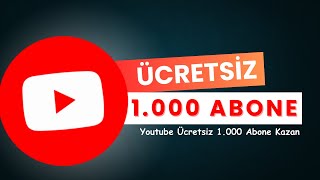 1 Dakikada 1000 Abone Kazan  Youtube Abone Hilesi Ücretsiz 2024 [upl. by Lillie]