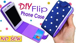 DIY FLIP PHONE CASE TUTORIAL SO EASY TO MAKE [upl. by Sanfourd114]